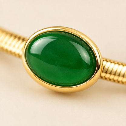 Cléo Bracelet flat snake chain and lobster clasp