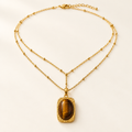 Stèle Pendant Necklace